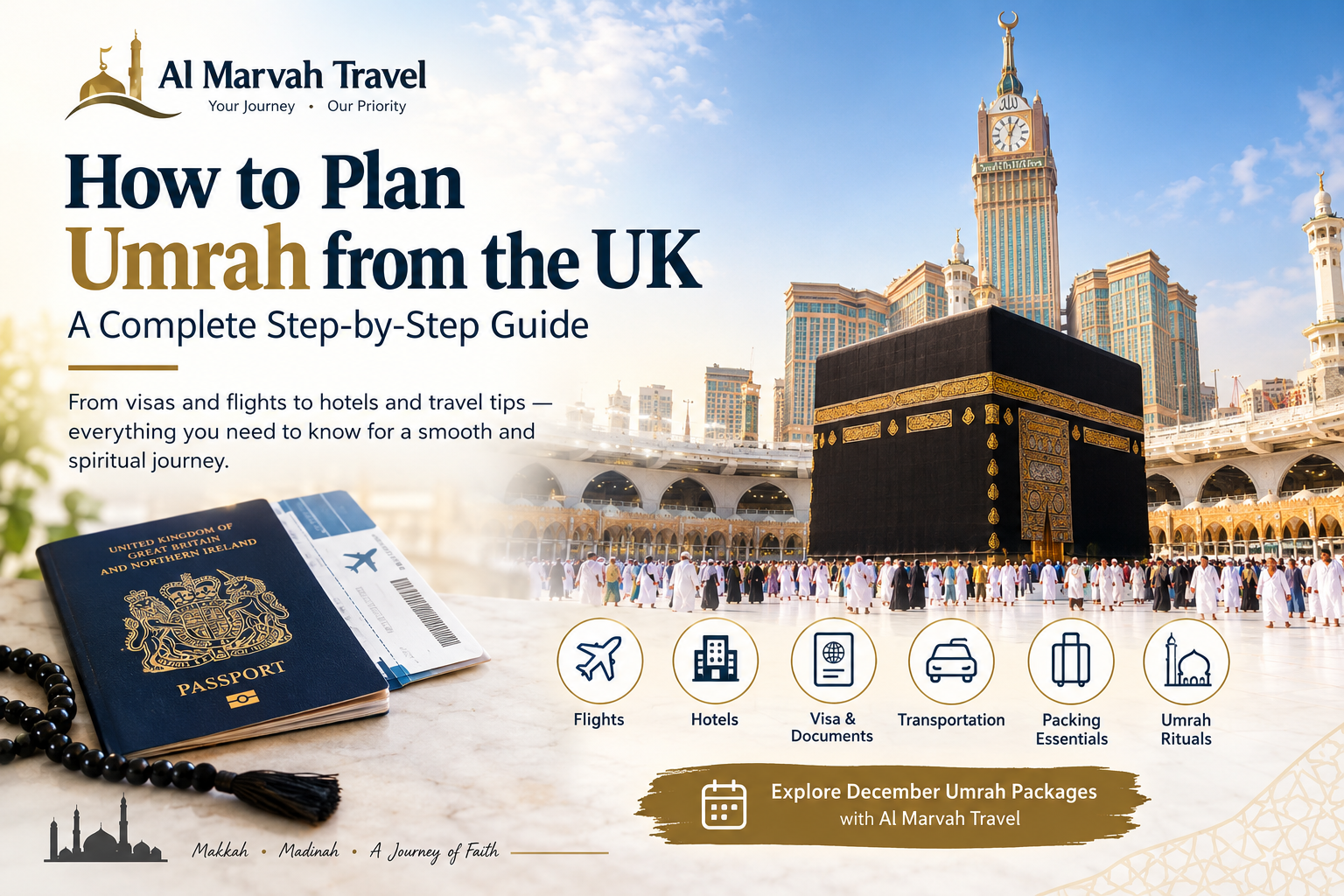 How to Plan Umrah from the UK: Complete Step-by-Step Guide